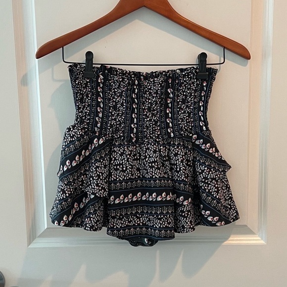 Selfie Leslie Multicolored Ruffle Skort - Picture 1 of 16